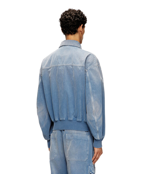 メンズ デニムジャケット D-KURZ（デニムジャケット）｜DIESEL