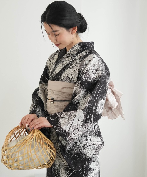 utatane（ウタタネ）の「選べる浴衣3点セット ニコアンティーク