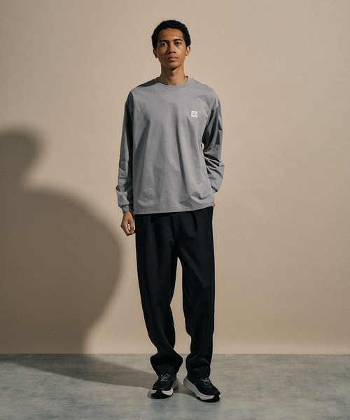 NUMERALS】ワンポイントロングスリーブTEE（Tシャツ/カットソー