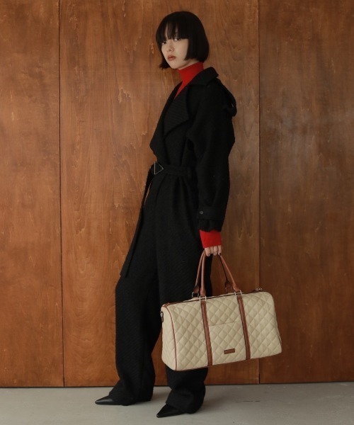 AMAIL（アマイル）の「Quilting boston bag（ボストンバッグ）」 - WEAR
