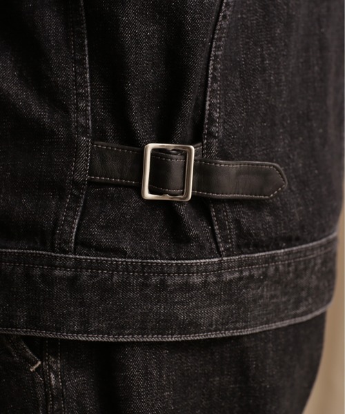 schott（ショット）の「Schott/ショット/NEP BLACK DENIM WORK JACKET