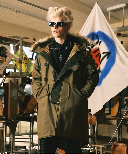 amok（アモク）の「GUERNIKA MILITARY COAT（モッズコート）」 - WEAR
