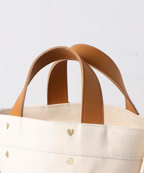 LUDLOW（ラドロー）の「＜LUDLOW＞ハート キャンバス トートバッグ XS