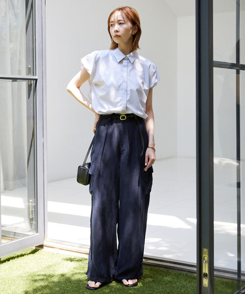 キュプラ カーゴパンツ（カーゴパンツ）｜SLOBE IENA（スローブイエナ