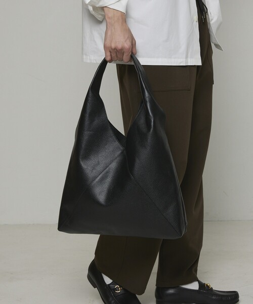 セール】Firsthand/ファーストハンド Triangle Leather Marche Bag