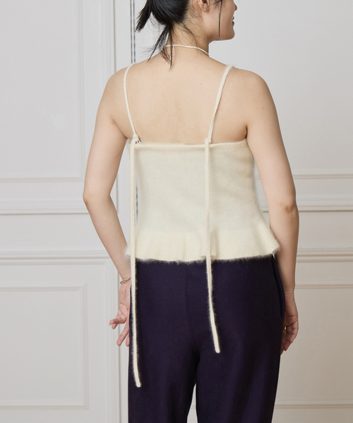 セール】IENA LA BOUCLE ファーニットキャミソール（キャミソール
