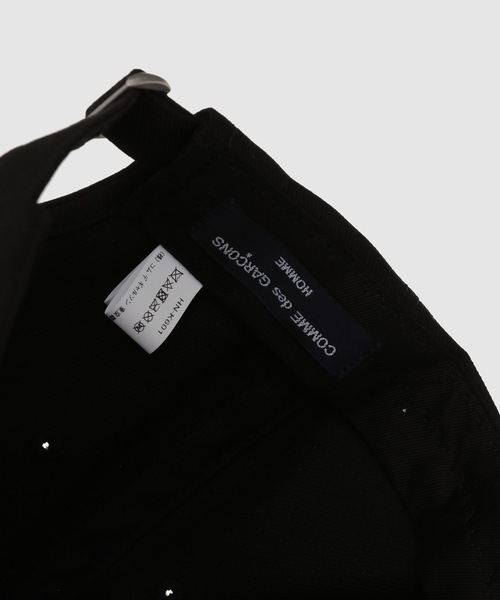 COMME des GARCONS HOMME' LOGO CAP（キャップ）｜COMME des GARCONS