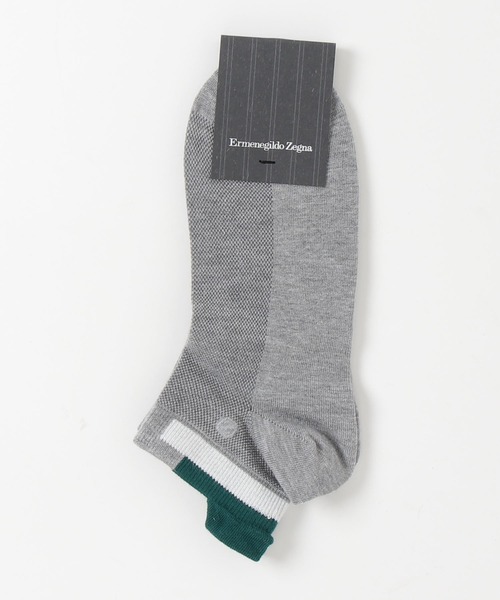 ZEGNA（ゼニア）の「コットン混紡 スニーカーソックス（ソックス/靴下
