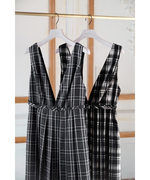 Her lip to（ハーリップトゥー）の「Classic Plaid Jumper Dress