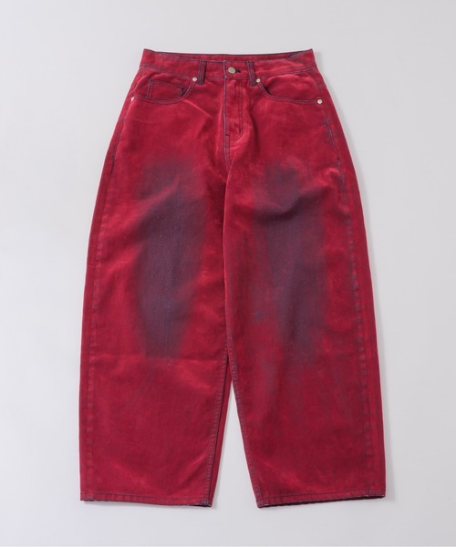 flocky wide denim PT / フロッキーデニムパンツ（デニムパンツ