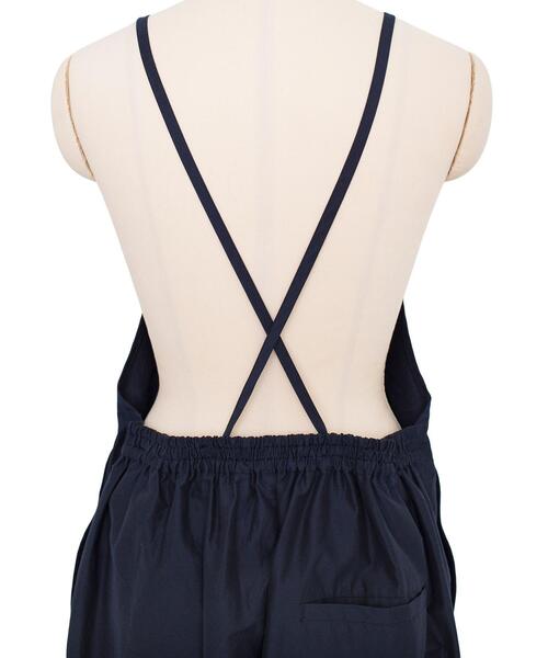 Drawer（ドゥロワー）の「Drawer コットンシルクタフタサロペット