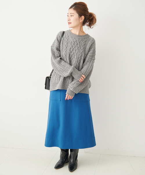 Spick & Span（スピックアンドスパン）の「ビーバーメルトントラペーズ