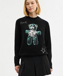 COACH（コーチ）の「レキシー クルーネック セーター（ニット/セーター