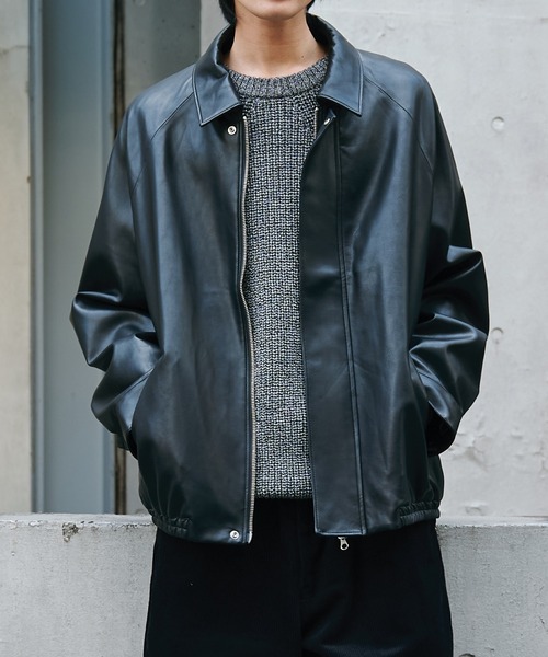 STUDIOUS】MODERN LEATHER BLOUSON（ブルゾン）｜STUDIOUS