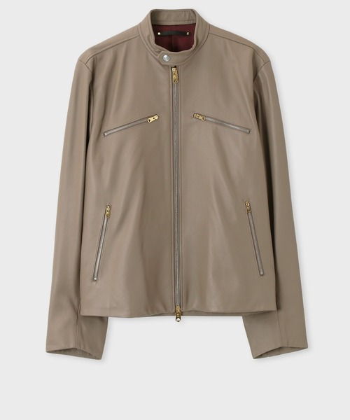 Paul Smith（ポールスミス）の「ラムレザー ライダースジャケット