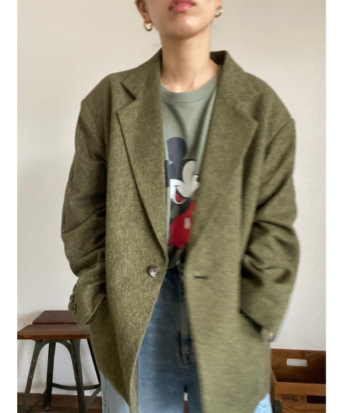 BLACK BY MOUSSY（ブラックバイマウジー）の「over size jacket