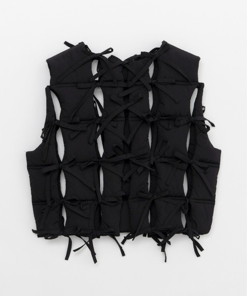 MAISON SPECIAL（メゾンスペシャル）の「Ribbon Puffer Vest/リボン