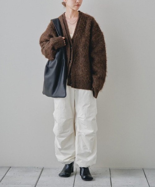 TODAYFUL（トゥデイフル）の「TODAYFUL Brashed Vneck Cardigan