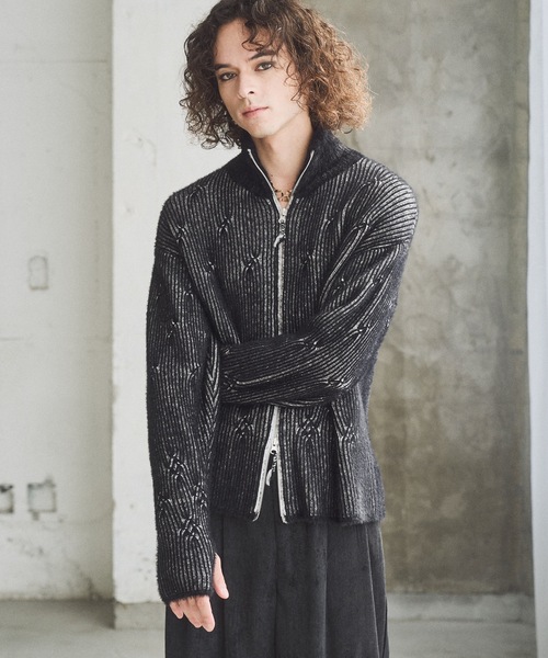 CASPER JOHN（キャスパージョン）の「Feather drivers knit/フェザー