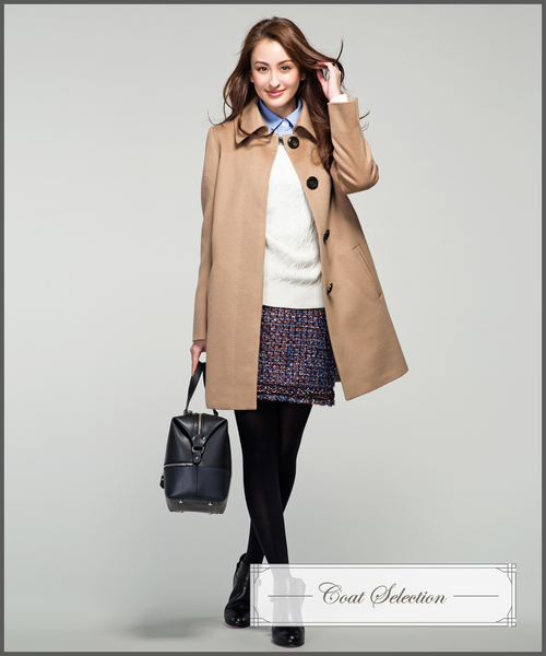 23区（ニジュウサンク）の「ロロピアーナジベリンウールコート（ステン