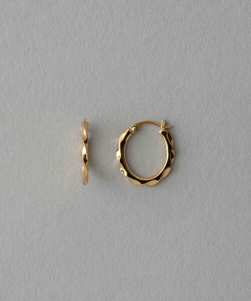 ツイスト フープピアス（ピアス（両耳用））｜ete（エテ）の