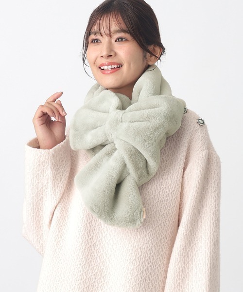 PAUL&JOE（ポールアンドジョー）の「【WEB限定】フェイクファー