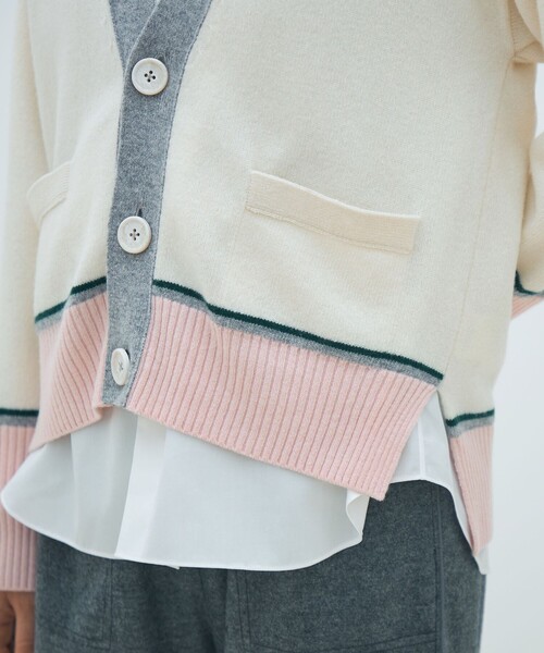 NZ LAMBS Vネックカーディガン（カーディガン/ボレロ）｜MACPHEE