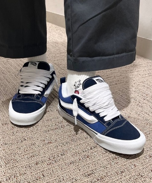 VANS ヴァンズ KNU SKOOL ニュースクール VN0009QCNWD NAVY/TRUE WHITE