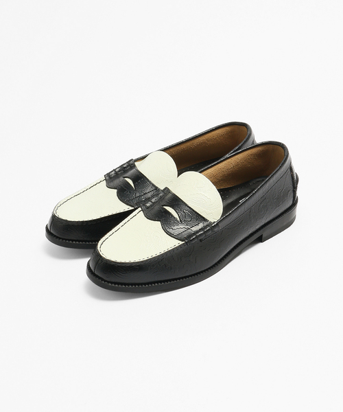 The Kenford FineshoesEMBOSSED LOAFERS PAISLEY COMBI（ローファー