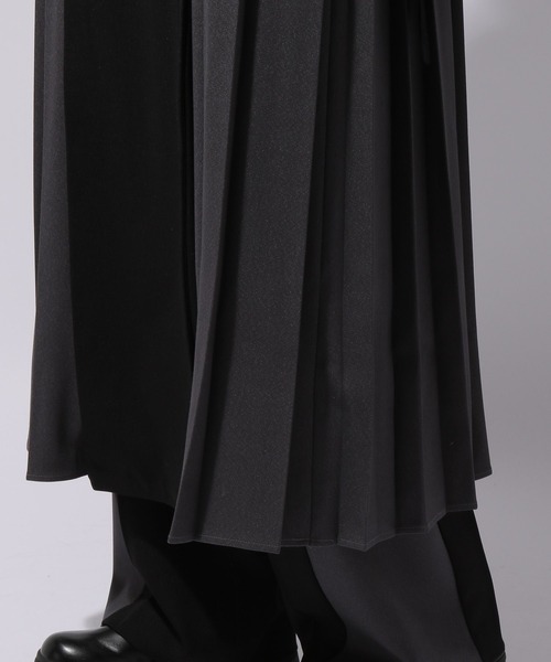 HARE（ハレ）の「バイカラープリーツコート(HARE)（チェスターコート