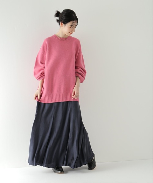 plage（プラージュ）の「ファインウールワイドクループルオーバー