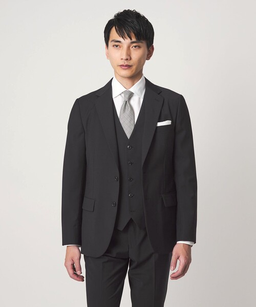 A+ TWPU トロピカル無地 2B スリム セットアップ ジャケット