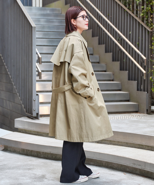 Spick & Span（スピックアンドスパン）の「Co/R ワイドトレンチコート