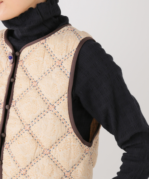 セール】【Pheeta/フィータ】キルティングベスト（ブルゾン