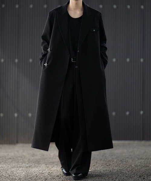 CLEL】Prime TR Double Lapel Coat / プライムTR ダブルラペルコート