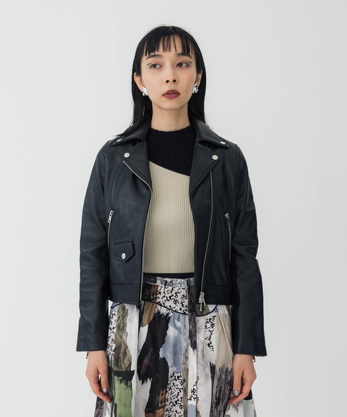 ラムレザーダブルライダース（ライダースジャケット）｜UNITED TOKYO
