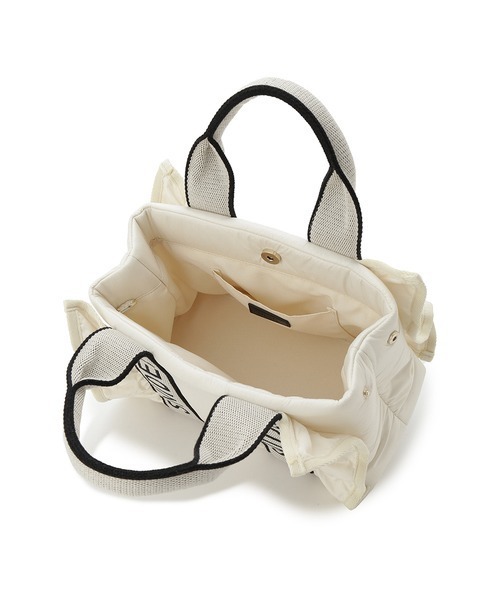 SNIDEL（スナイデル）の「フラッフィーフリルロゴバッグ（ショルダー