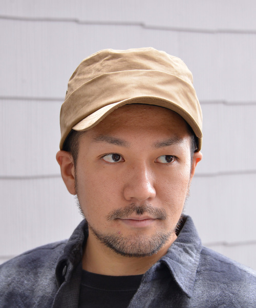 QUARTER GALLERY ネーム付きベルクロワークCAP（キャップ）｜ANCHOR