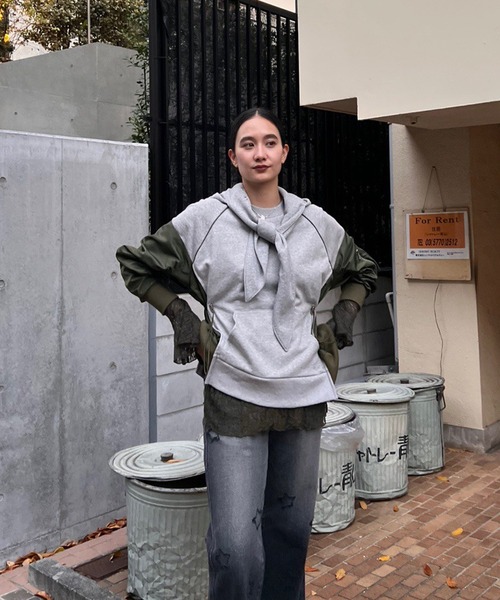 UND MILITARY DOCKING SWEAT TOP（スウェット）｜Ameri（アメリ）の