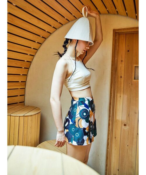 UN3D.（アンスリード）の「レイヤードブラトップ（水着）」 - WEAR