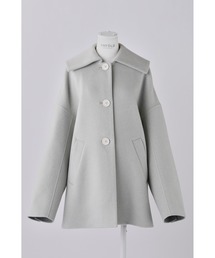 ﾀｰﾀﾝﾁｪｯｸﾘﾊﾞｰﾀﾞﾌﾞﾙｼｮｰﾄｺｰﾄ（ステンカラーコート）｜Vivienne Westwood