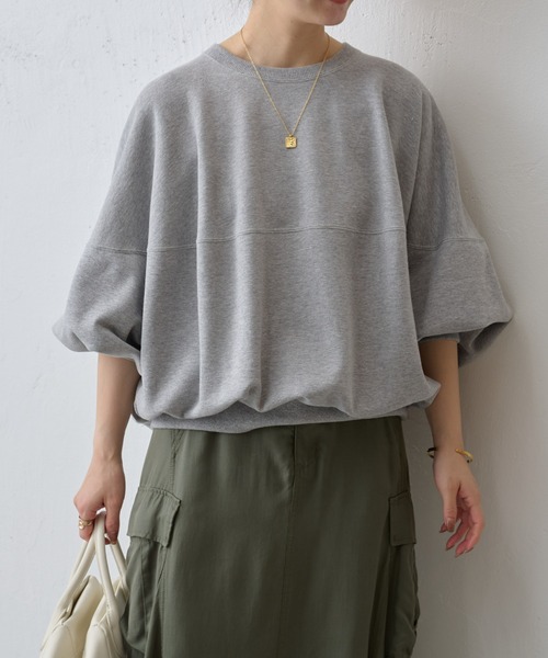 BEARDSLEY（ビアズリー）の「ぷっくり裏毛袖ボリュームカットソー（T