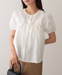 パフスリーブ」に該当するシャツ/ブラウス（レース）ファッション通販