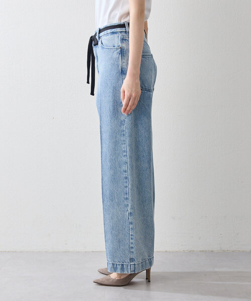Whim Gazette（ウィムガゼット）の「センタープレスデニムパンツ