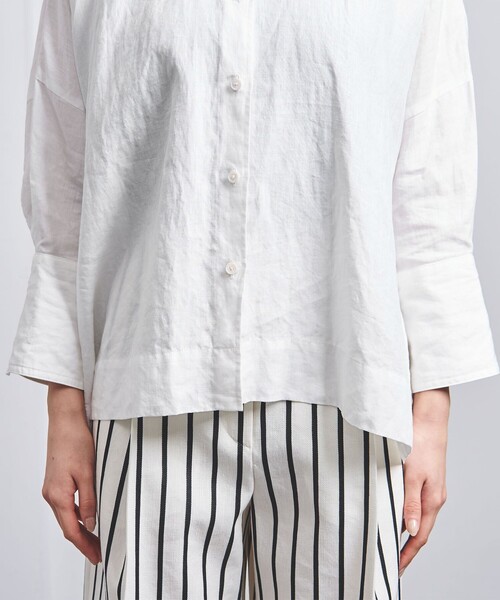 UNITED ARROWS（ユナイテッドアローズ）の「リネン ドルマン シャツ