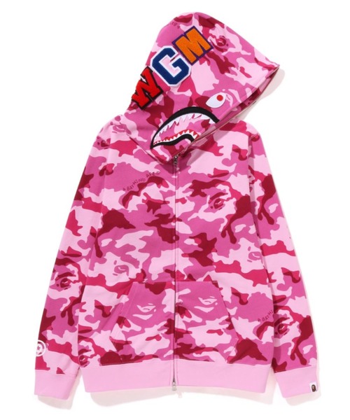 A BATHING APE（アベイシングエイプ）の「WOODLAND CAMO SHARK FULL