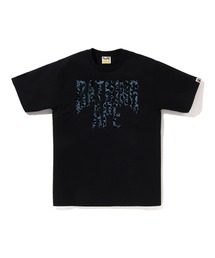 WILD LEOPARD PATTERN COLLEGE TEE（Tシャツ/カットソー）｜A BATHING