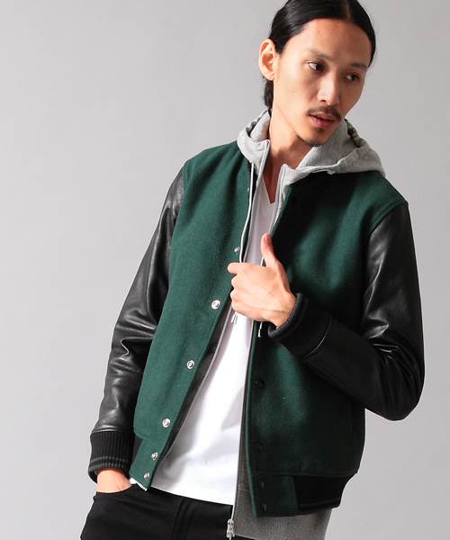 MONKEY TIME（モンキータイム）の「MT ∴メルトン アワードジャケット