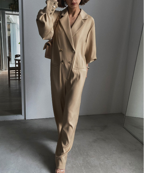 Ameri（アメリ）の「BLAZER PLAYFUL ROMPERS（つなぎ/オールインワン