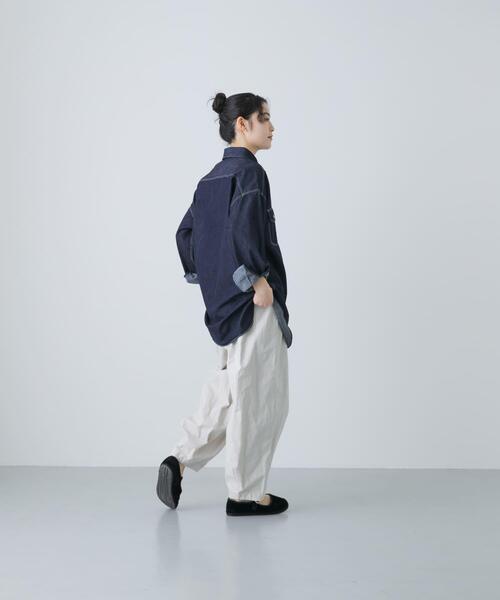 かぐれ（カグレ）の「デニムワークシャツ（Tシャツ/カットソー）」 - WEAR